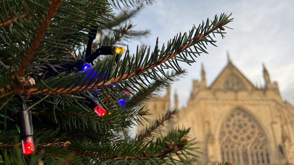 Exeter Ca Christmas Open House 2022 Exeter Cathedral's Christmas Market Returns For 2021 - Bbc News