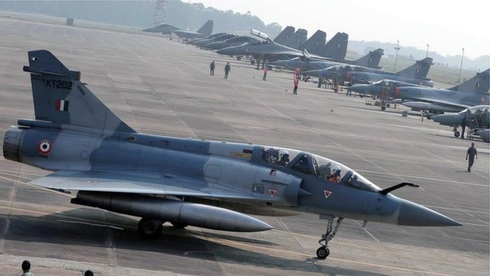 Indian warplanes crossed the line of control and struck targets in Pakistan on Tuesday
