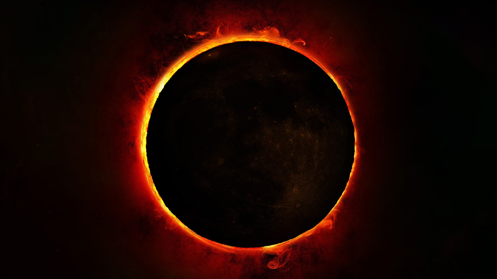 Image showing a solar eclipse