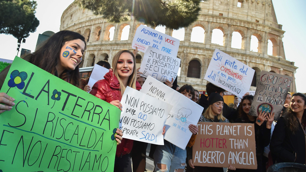 Protest italijanskih učenika
