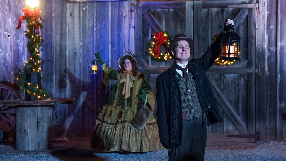 A Christmas Carol at the Lyric Theatre in Oklahoma City