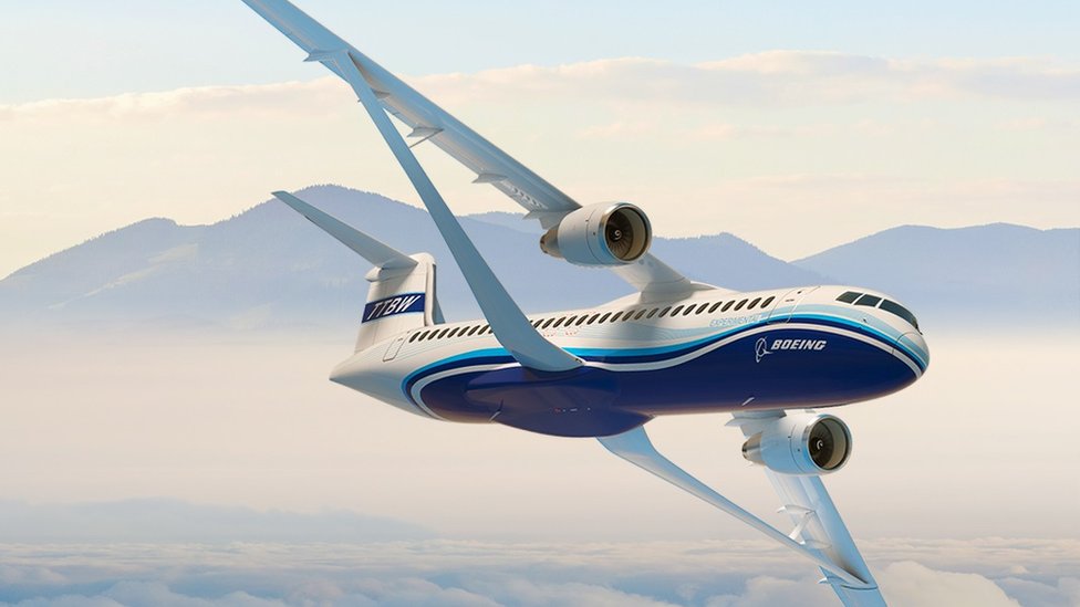 Стропильно-раскосное крыло Boeing