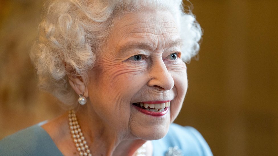 The Queen in Sandringham on 5 February