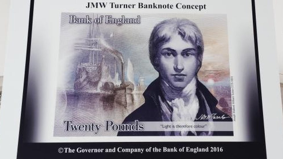 Концепция банкноты JMW Turner