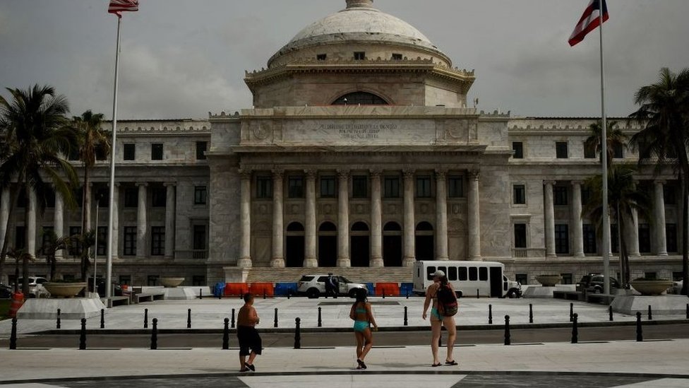Imagen del Capitolio de Puerto Rico