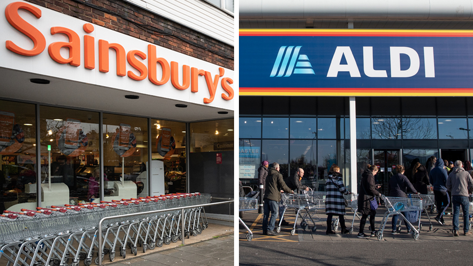 A Sainsbury's and an Aldo