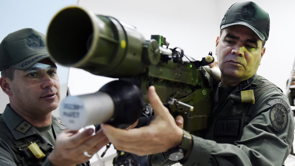 El ministro de Defensa, Vladimir Padrino, está convencido de que Venezuela tiene cómo defenderse en caso de una invasión. Vladimir Padrino, ministro de Defensa.