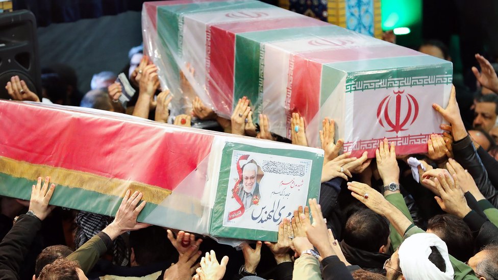 Funeral por Soleimani en Teherán