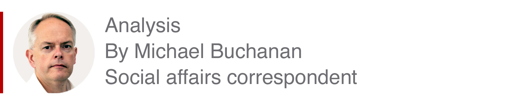 Аналитический бокс Майкла Бьюкенена, корреспондента по социальным вопросам