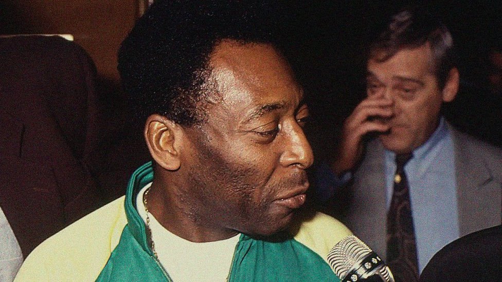 Pelé em 1990 na Itália