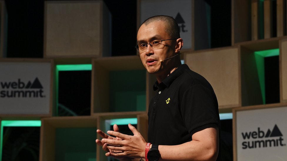 [출처: Getty Images] 창펑자오 바이낸스 CEO는 경쟁자인 뱅크먼-프리드와 트윗으로 논쟁을 벌였다