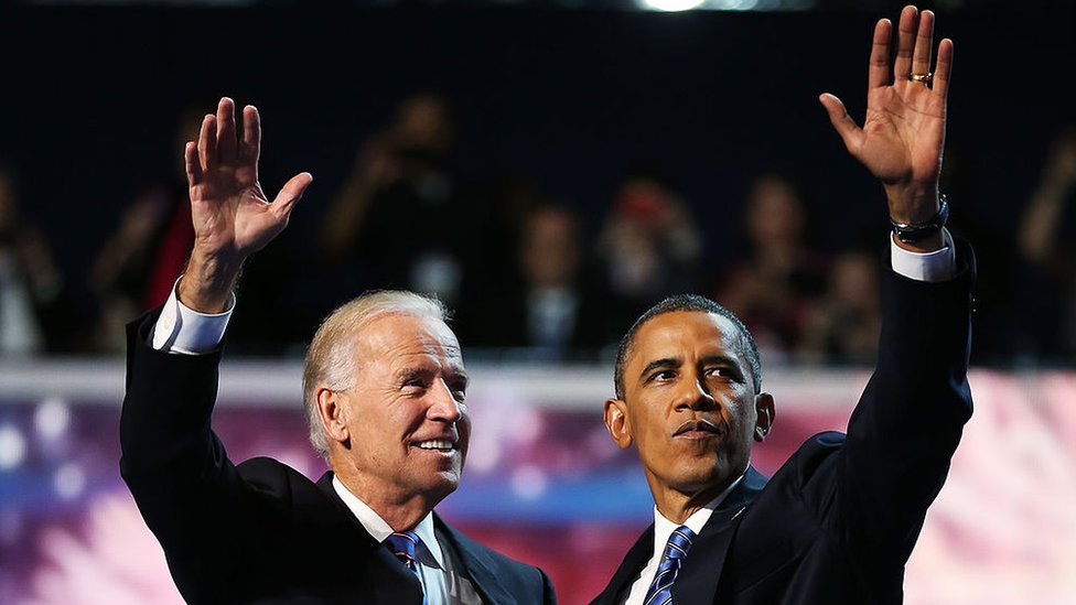 Joe Biden y Barack Obama