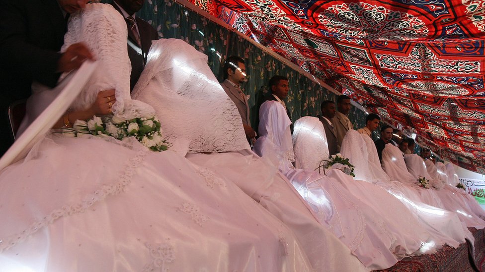 Tanto el triple talaq como el matrimonio halala están prohibidos en la mayoría de los países musulmanes. Novias musulmanas.