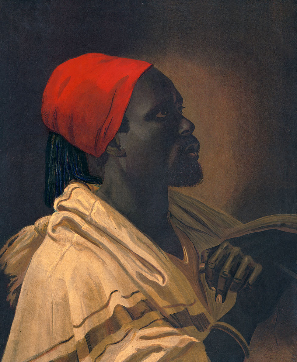 François-Dominique Toussaint L'ouverture, alias El Napoleón Negro, uno de los héroes de la Revolución que tan caro les costó. George De Baptiste