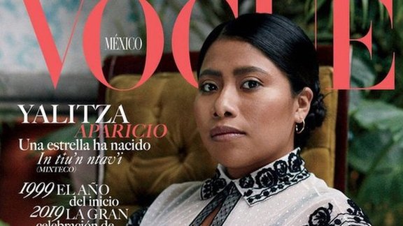 Yalitza Aparicio: la polémica portada de la revista ¡Hola! en la que  aparece la protagonista de 