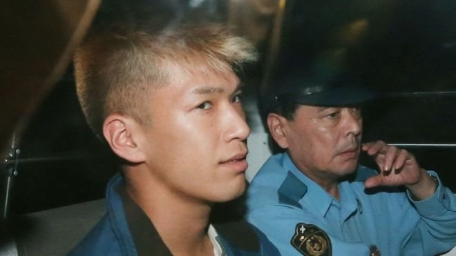 Satoshi Uematsu ketika ditangkap pada tahun 2016.