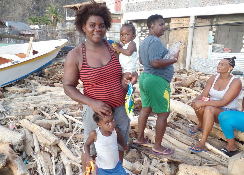 Суфриер, мать шестерых детей Энн-Мари Уильямс, говорит, что ее дети голодают