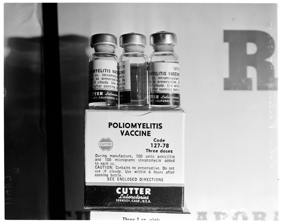 Vacinas dos laboratórios Cutter