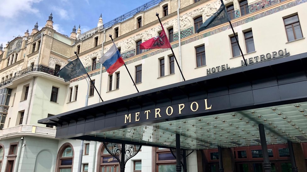 The Metropol hotel in Moscow