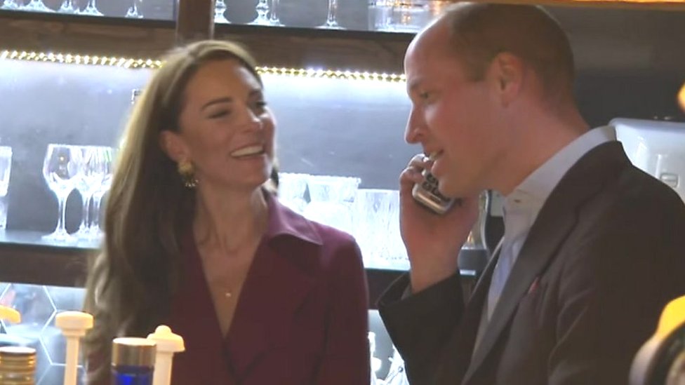 Prince William takes booking for unsuspecting customer