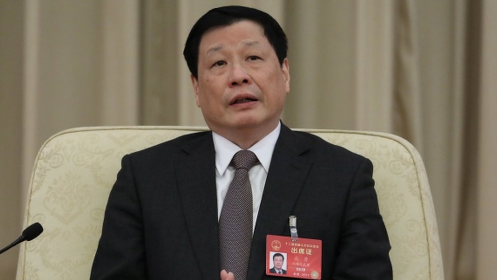 Ying Yong, jefe del Partido Comunista de Shanghái