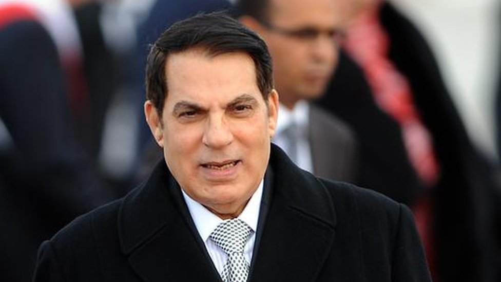 Смещенный президент Туниса Зин эль Абидин Бен Али