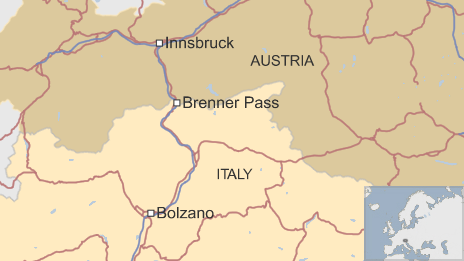 Migration Fears Spark Italy Austria Border Row At Brenner Bbc News