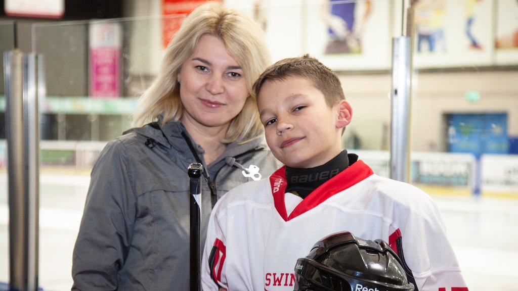 Cruising The Streets In Full Hockey Gear! 