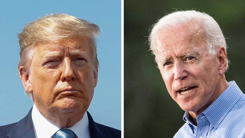 Trump Challenges Biden To Drug Test Before Debate Bbc News