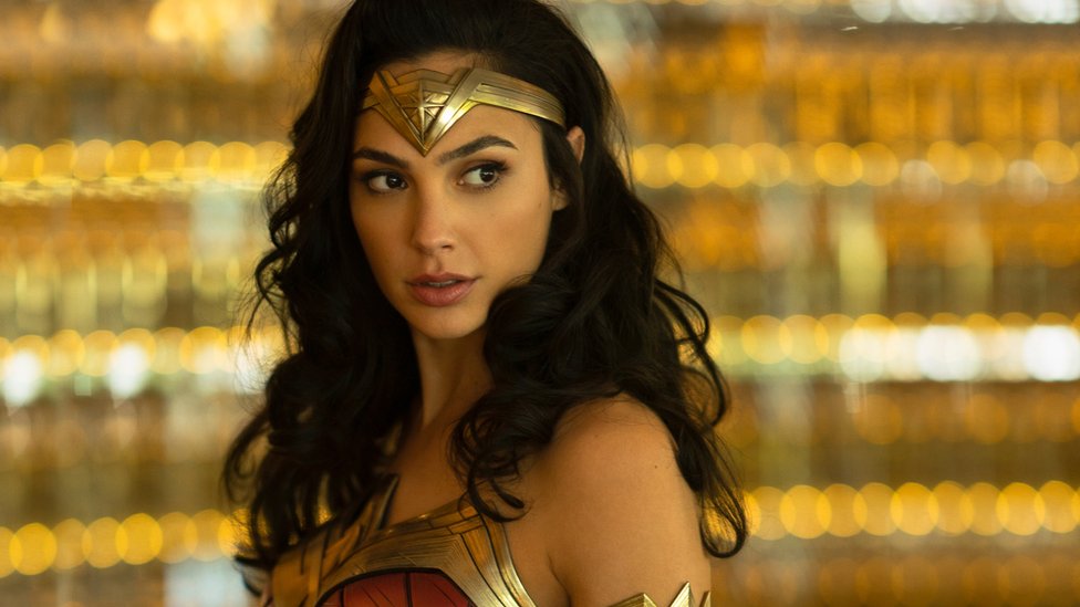 Gal Gadot as Wonder Woman in the forthcoming film