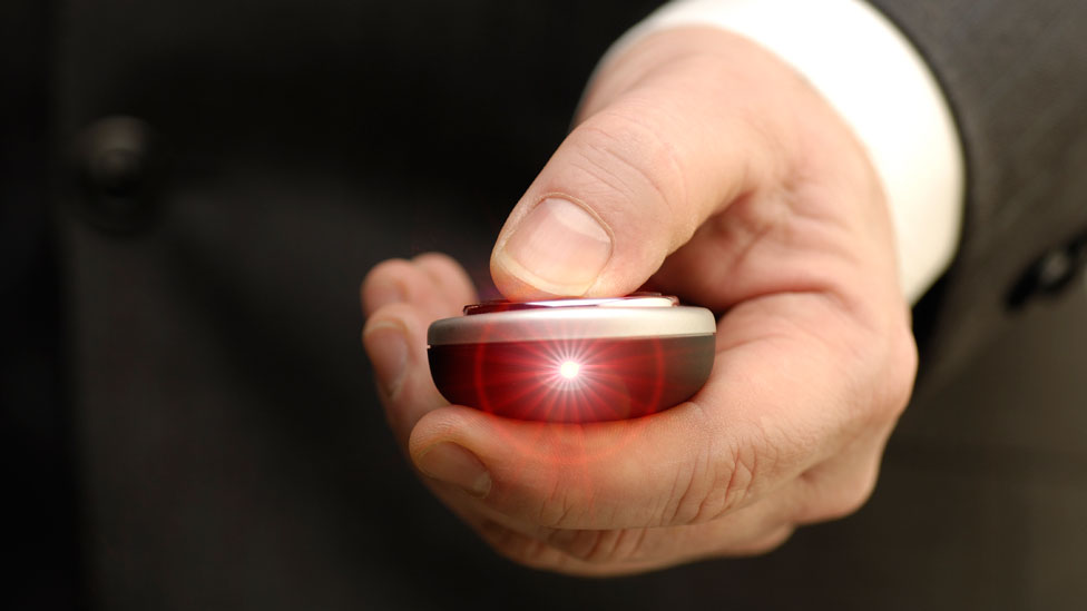 Un puntero laser roto, el inusual objeto que fue lo primero vendido a través de eBay. Puntero laser