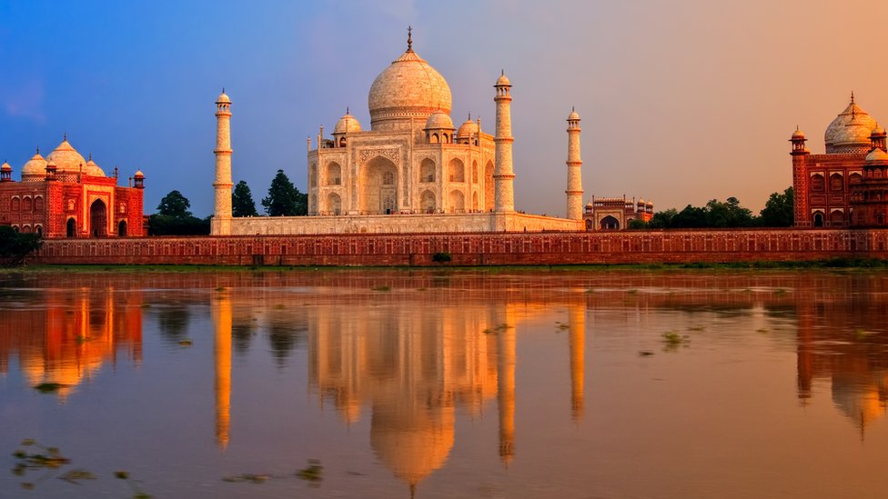 Una de las obras por las que se recuerda el Imperio mogol. Taj Mahal