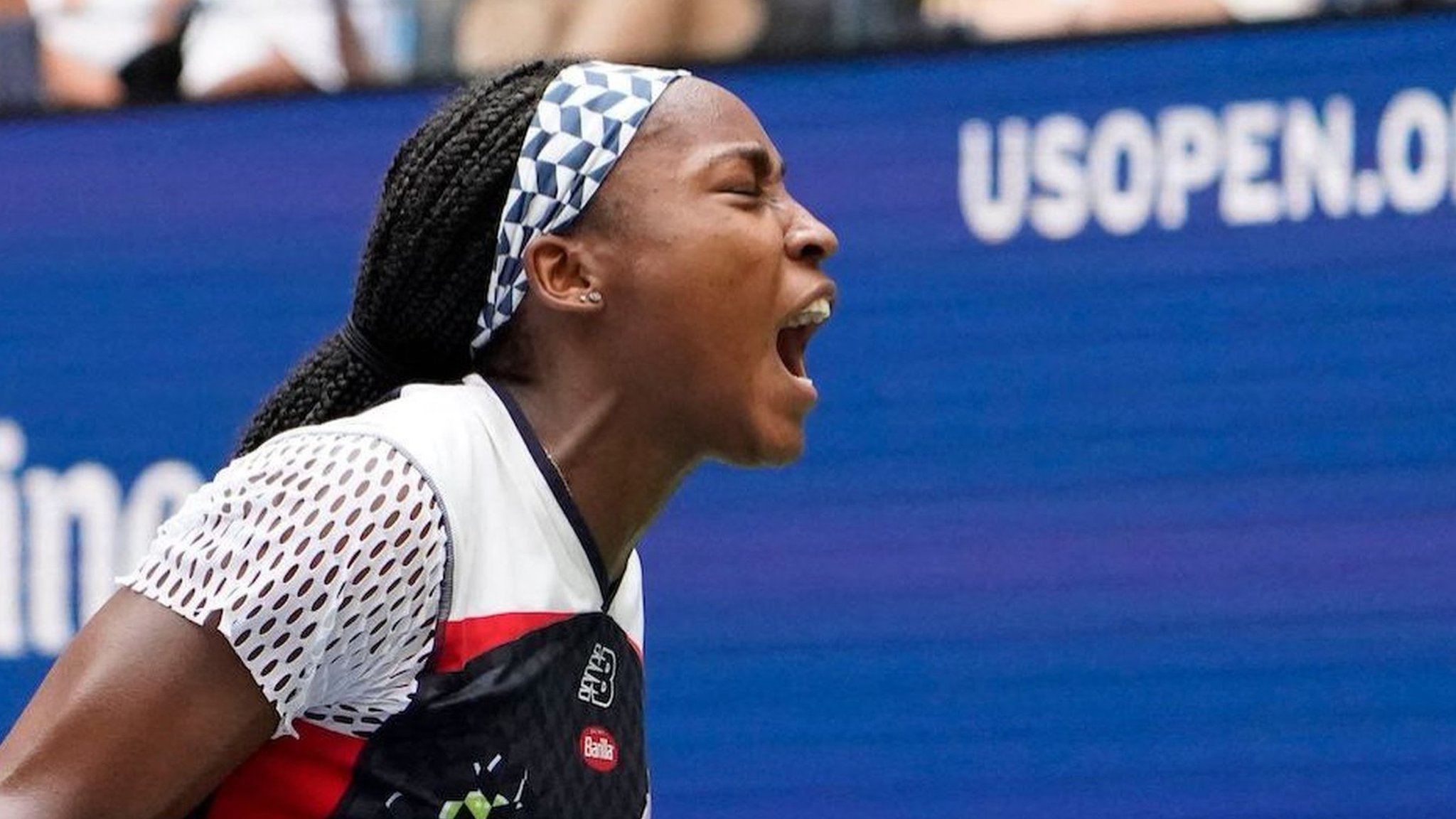 US Open: Coco Gauff beats Zhang Shuai to reach last eight in New York