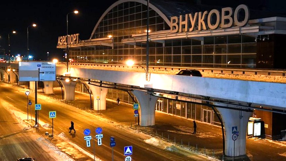 Ukraine war: Major Moscow airport flights disrupted by drone attack