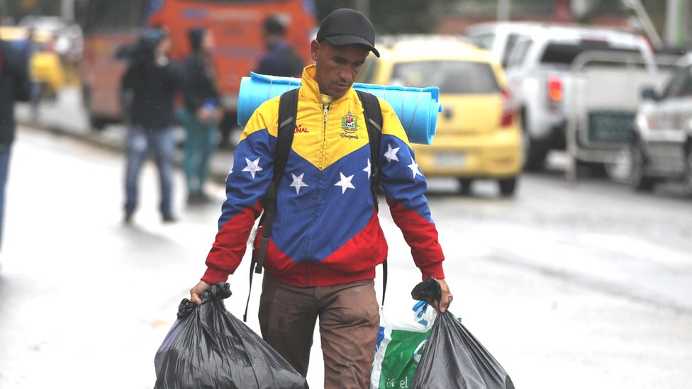 Venezolano migrante