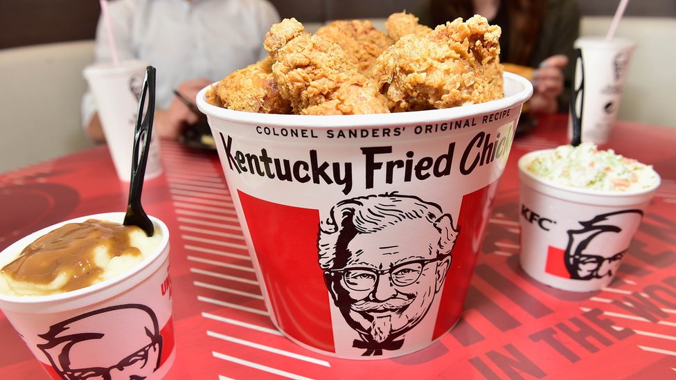 KFC food - рекламное изображение