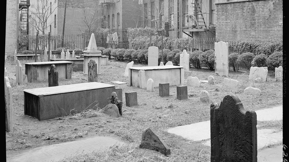 Antiguo cementerio judío de Nueva York