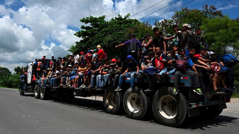 Caravana de migrantes