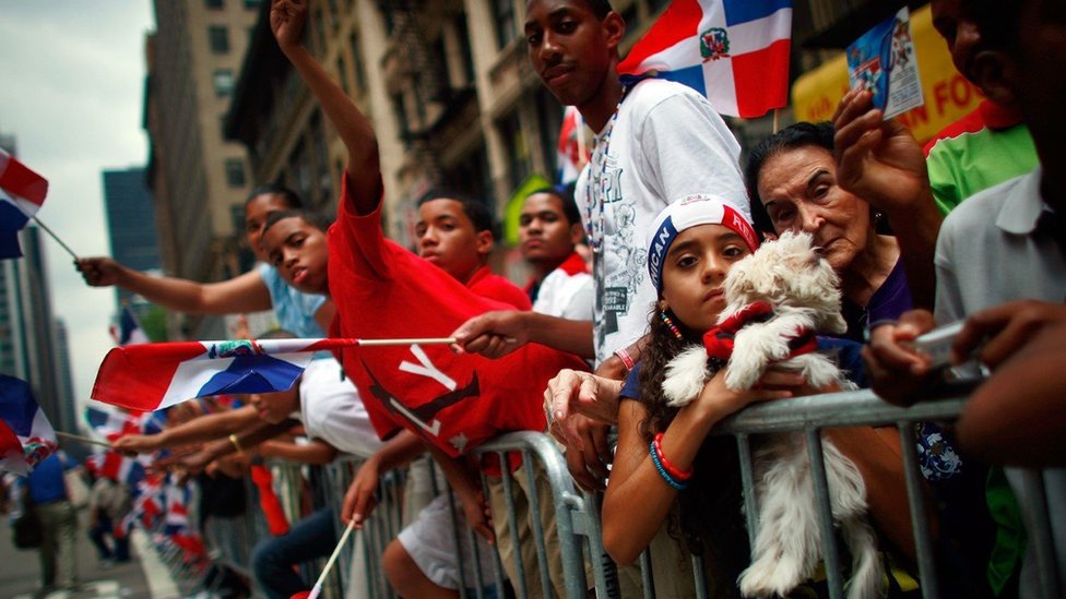 Desfile dominicano en Nueva York.