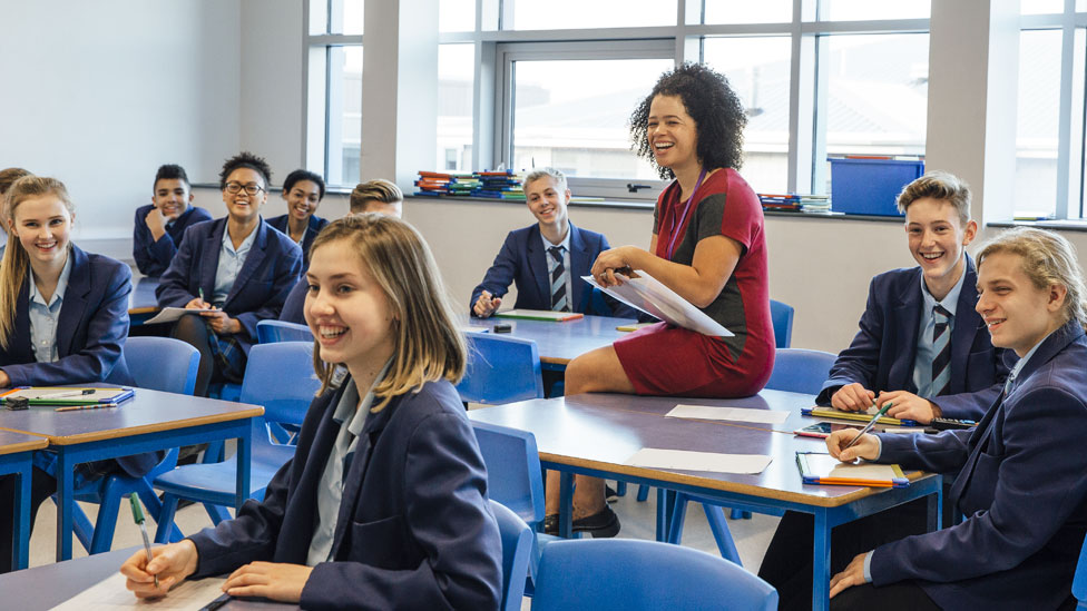El estudio del Centro Pew no incluyó a ningún país latinoamericano. Aula con alumnos europeos.