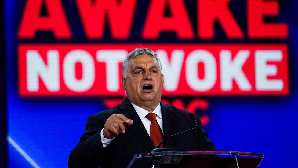 Hungary's Viktor Orban fires up Texas conservatives