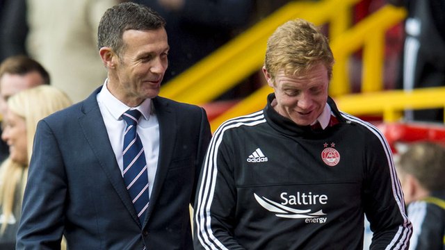 Jim McIntyre (left) and Barry Robson