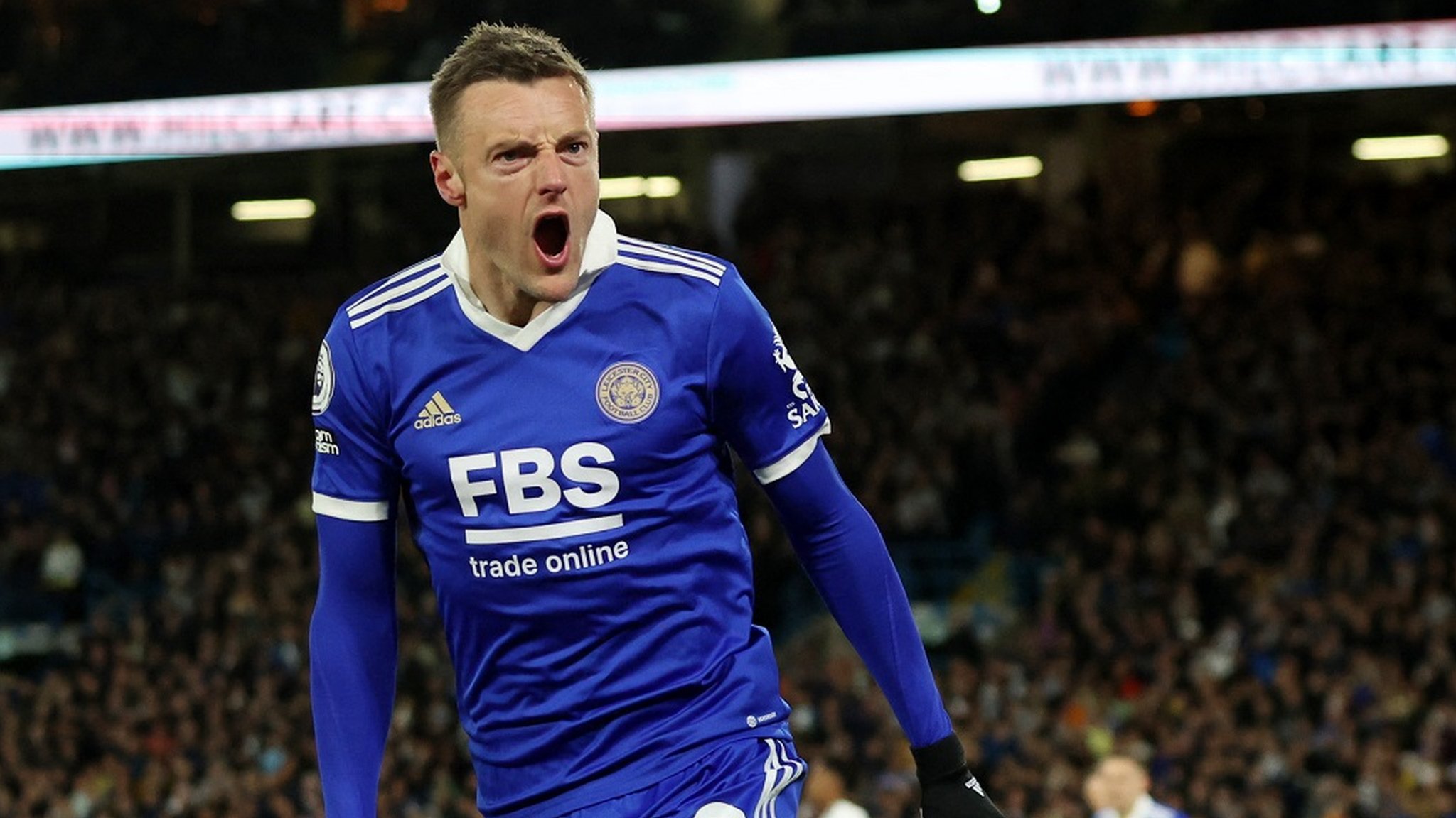 Leeds 1-1 Leicester: Luis Sinisterra and Jamie Vardy score