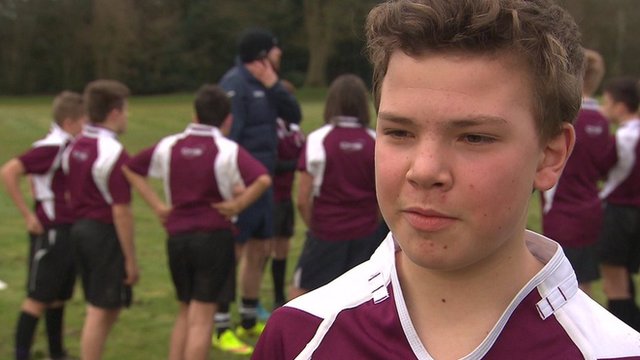 Rugby Tackling Ban Urged For Matches In Uk Schools Bbc News