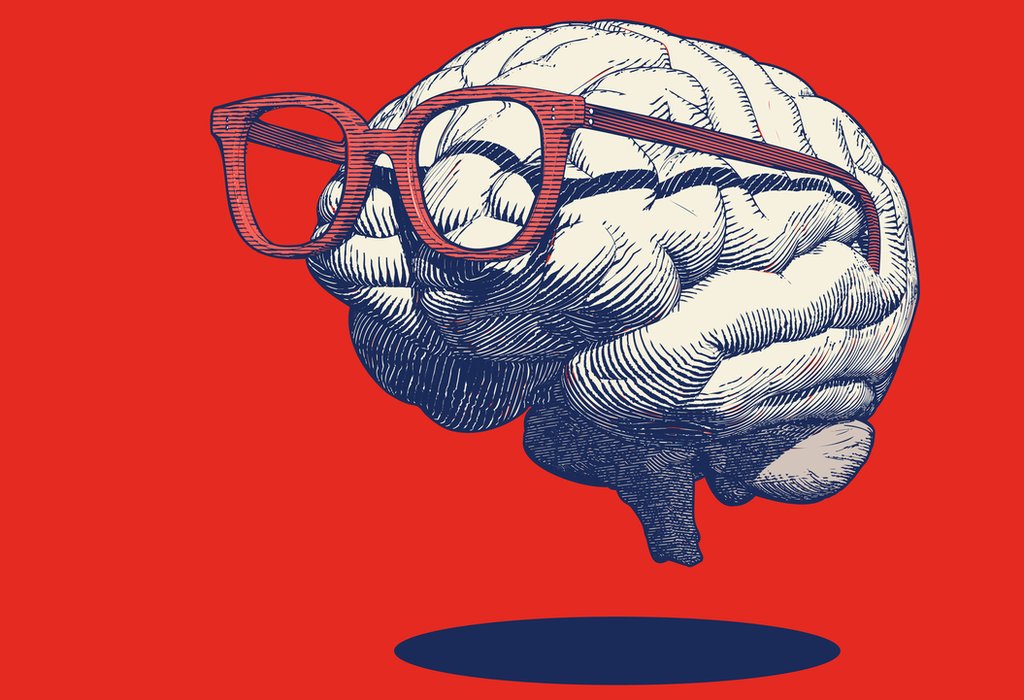 cerebro con gafas