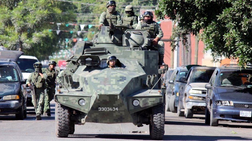 Mexico Police Kill 19 Gunmen In Big Sinaloa Shootout Bbc News 1841