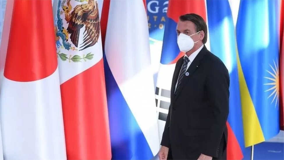 Bolsonaro no G-20 em 2021