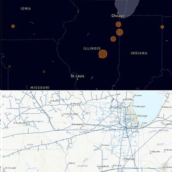 Mapas ilustram impacto do metano