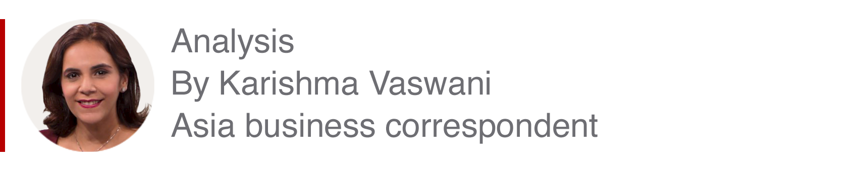 Analysis box by Karishma Vaswani, Asia business correspondent