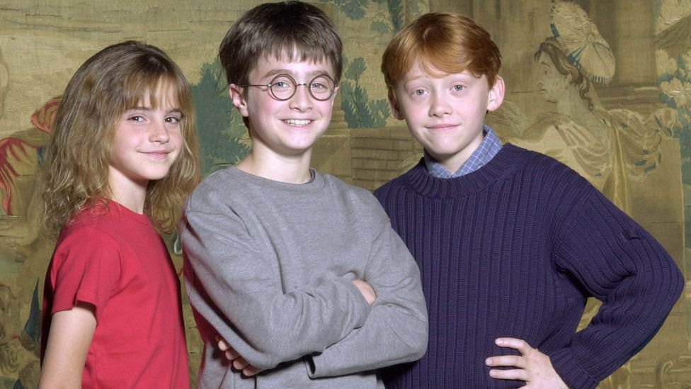 Emma Watson, Daniel Radcliffe y Rupert Grint fueron las principales estrellas de toda la franquicia cinematográfica.